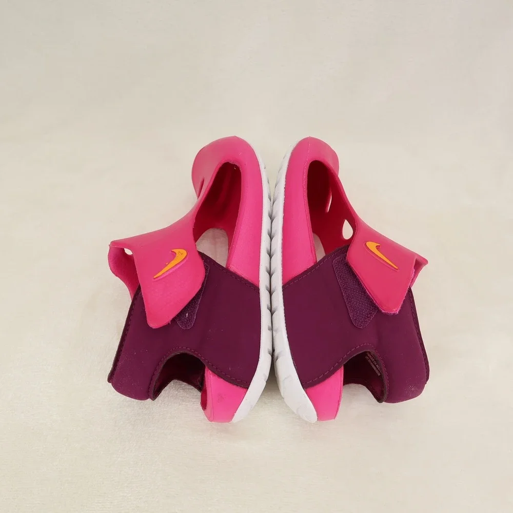 Nike Sunray Protect 3 Pink Purple Kids Sandals DH9462-602 Size 1Y